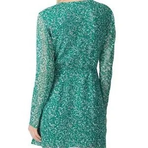 The East Order | Dresses | The East Order Rent The Runway Gizele Green Wrap  Mini Dress Sz M 69 | Poshmark